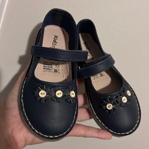 Kid Express Amelia Navy Rustik Girl 26 Mary Jane Shoes